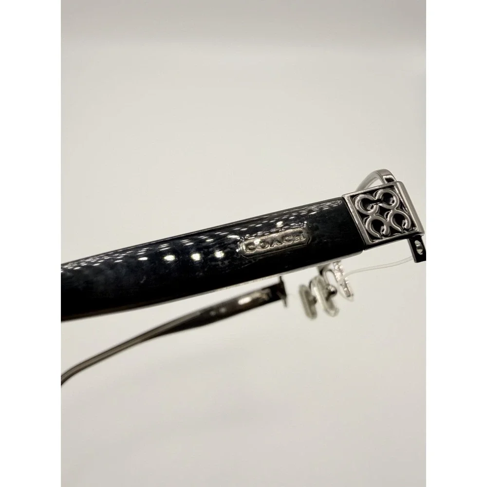 Coach Maeve 1024 (Dark Gunmetal) Half Rim Eyeglasses Frames Only 48•18•130